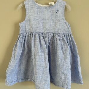 Baby girl linen sundress